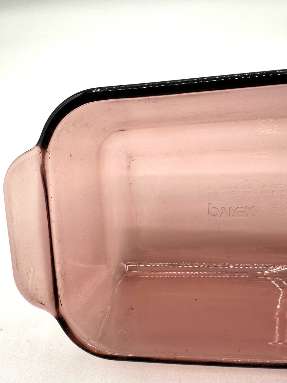 Pyrex Cranberry Loaf Pan #213-R - Picture 5 of 11
